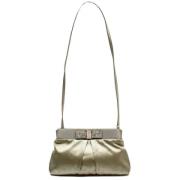 Pre-owned Fabric shoulder-bags Salvatore Ferragamo Pre-owned , Gray , ...