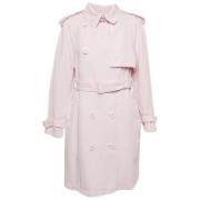 Pre-owned Fabric outerwear Burberry Vintage , Pink , Dames