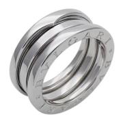 Pre-owned White Gold rings Bvlgari Vintage , Gray , Dames