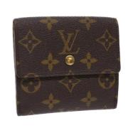 Pre-owned Canvas wallets Louis Vuitton Vintage , Brown , Dames