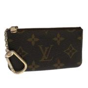 Pre-owned Canvas wallets Louis Vuitton Vintage , Brown , Dames