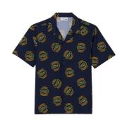 Golfshirt met UV-bescherming Lacoste , Blue , Heren