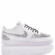 Zilver Witte Sneakers Dames Schoenen Nike , Gray , Dames