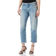 Hoge taille slouchy denim jeans Pinko , Blue , Dames