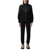 Jumpsuit met Satijnen Inzet Emporio Armani EA7 , Black , Dames