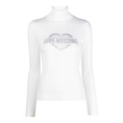 Dames Coltrui Wolmix Moschino , White , Dames