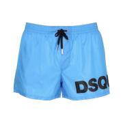 Luxe Zwemboxers Strandkleding Stijl Dsquared2 , Blue , Heren