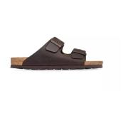 Memory footbed men's sandal - brown Rohde , Brown , Heren