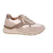 Beige Sneaker voor dames met gemakkelijke ritsen Gabor , Multicolor , ...