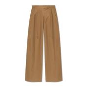 Broek Avoriaz Max Mara , Brown , Dames