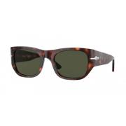 Stijlvolle zonnebril in klassiek ontwerp Persol , Brown , Unisex