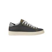 Grijsgroene Sneakers Jackbl Stijl P448 , Multicolor , Heren