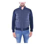 Hybride Wol Zip Bomber Jas Paul & Shark , Blue , Heren