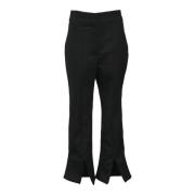 Pre-owned Wool bottoms Jacquemus Pre-owned , Black , Dames