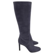 Pre-owned Suede boots Jimmy Choo Pre-owned , Gray , Dames