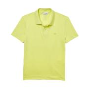 Fluo Piqué Polo Shirt Lacoste , Yellow , Heren