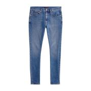 Tapered Five-Pocket Heren Jeans Tommy Hilfiger , Blue , Heren