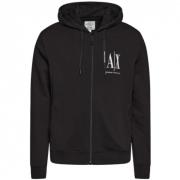 Stijlvol Sweatshirt met Uniek Ontwerp Armani Exchange , Black , Heren