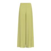 Wide Trousers Marella , Green , Dames