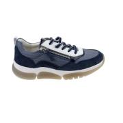 Flexibele Walking Sneaker - Blauw Gabor , Blue , Dames
