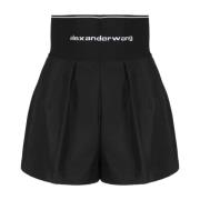 Safari Shorts Alexander Wang , Black , Dames
