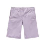 Katoenen shorts met Amerikaanse zakken Blauer , Purple , Dames
