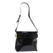 Pre-owned Leather shoulder-bags Salvatore Ferragamo Pre-owned , Black ...