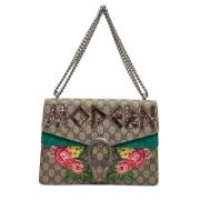 Pre-owned Suede gucci-bags Gucci Vintage , Multicolor , Dames