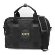 Pre-owned Canvas gucci-bags Gucci Vintage , Black , Heren