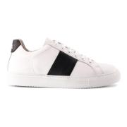 Handgemaakte Zwarte Sneakers National Standard , White , Heren