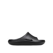 Sliders Crocs , Black , Heren