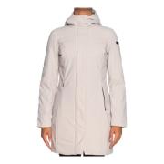 Winter Lange Dames Parka RRD , Beige , Dames