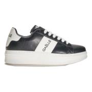 Ecopelle Patch Sneakers Modern Design Gaëlle Paris , Black , Heren