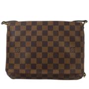 Pre-owned Leather shoulder-bags Louis Vuitton Vintage , Brown , Dames