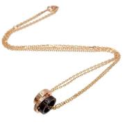 Pre-owned Yellow Gold necklaces Cartier Vintage , Pink , Dames
