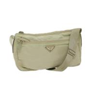 Pre-owned Nylon prada-bags Prada Vintage , Beige , Dames