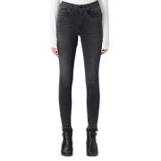 Skinny Five-Pocket Jeans met Charms Gaëlle Paris , Black , Dames