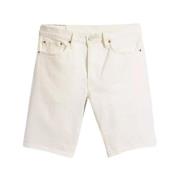 Denim Shorts Levi's , White , Heren