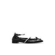 Leren ballerinas `Stefanie` Stuart Weitzman , Black , Dames