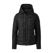 Ultralichte Donsjas met Capuchon Canada Goose , Black , Dames