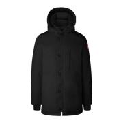 Lange Chateau Parka voor Mannen Canada Goose , Black , Heren