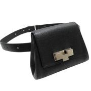 Pre-owned Leather crossbody-bags Bottega Veneta Vintage , Black , Dame...