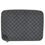 Pre-owned Coated canvas home-office Louis Vuitton Vintage , Black , He...