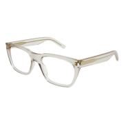 Elegante Brilmonturen Saint Laurent , Beige , Heren