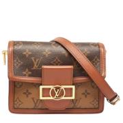 Pre-owned Leather louis-vuitton-bags Louis Vuitton Vintage , Brown , D...