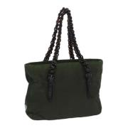 Pre-owned Nylon prada-bags Prada Vintage , Green , Dames