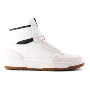 Handgemaakte Ethische Sneakers Wit Zwart National Standard , White , H...