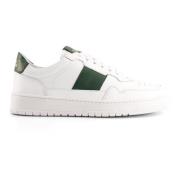 Handgemaakte Groene Band Sneakers National Standard , White , Heren