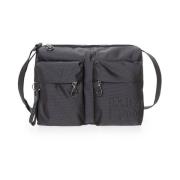 Stijlvolle Md20 Schoudertas Mandarina Duck , Black , Dames