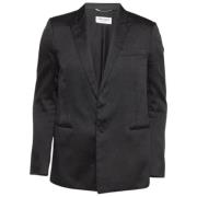 Pre-owned Fabric outerwear Yves Saint Laurent Vintage , Black , Heren